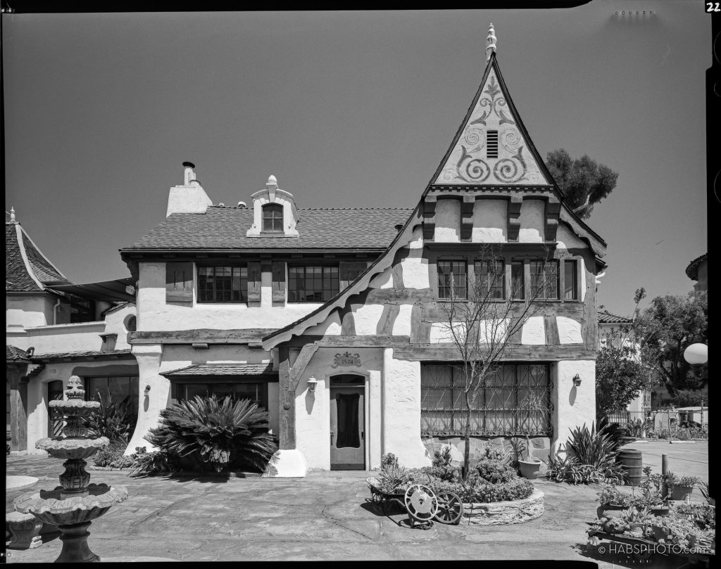 Historic American Buildings Photography of Crossroads of the World.