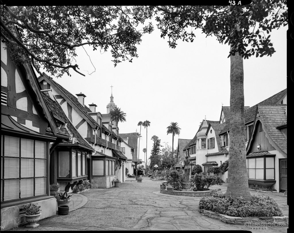 Historic American Buildings Photography of Crossroads of the World.
